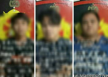 Respon Laporan Warga, Polisi Amankan 3 Pria Mabuk Beserta 2 Buah Sajam di Manembo-nembo