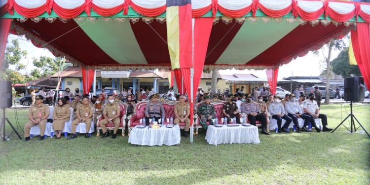 Jelang Pilsang Serentak Kotamobagu, Polres Gelar Apel Persiapan Pengamanan