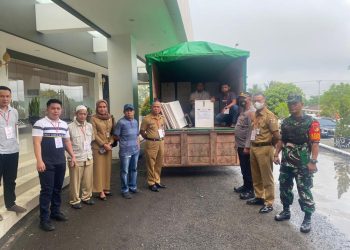Calon Sangadi Turut Serta Menjaga Keamanan dan Ketertiban