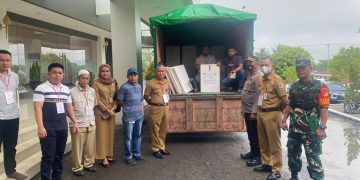 Calon Sangadi Turut Serta Menjaga Keamanan dan Ketertiban