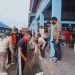 Meriahkan HUT TNI, Pemkot Bersama Kodim 1303 dan Polres Kotamobagu Gelar Kerja Bakti di Pasar Genggulang