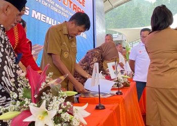 Wali Kota Tatong Bara Teken MoU Smart City dengan Bank BNI