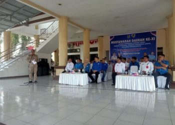 Buka Musda, Bupati Minta Kedepan KNPI Dukung Program Pembangunan Kabupaten Bolmong