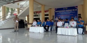 Buka Musda, Bupati Minta Kedepan KNPI Dukung Program Pembangunan Kabupaten Bolmong