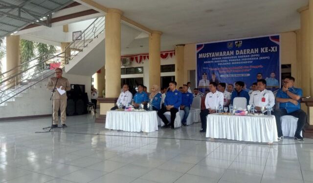 Buka Musda, Bupati Minta Kedepan KNPI Dukung Program Pembangunan Kabupaten Bolmong