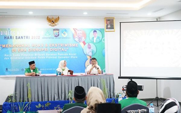 Dirintelkam Polda Sulut Hadiri Dialog Kebangsaan Hari Santri 2022