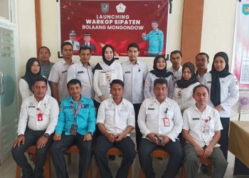 Permudah ASN, Aplikasi Warkop Sipaten BKPP Bolmong Dilaunching