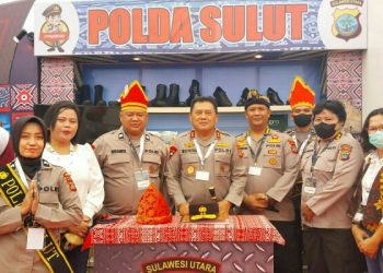 Polda Sulut dan Bhayangkari Buka Stand Pameran di Nusa Dua Bali