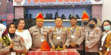 Polda Sulut dan Bhayangkari Buka Stand Pameran di Nusa Dua Bali