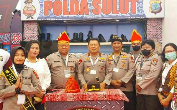 Polda Sulut dan Bhayangkari Buka Stand Pameran di Nusa Dua Bali