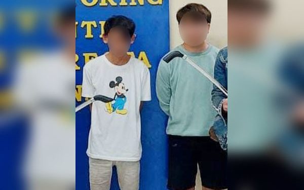 Tim Resmob Polresta Manado Gagalkan Transaksi Senjata Tajam di Kairagi