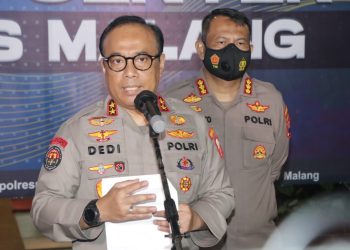 Polri Pastikan Tindak Tegas Pelaku Anarkis Di Luar Stadion Kanjuruhan