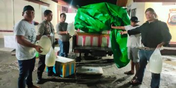 Polisi Gagalkan Peredaran Ribuan Liter Captikus di Jalan Trans Sulawesi, Tanjung Mariri Poigar