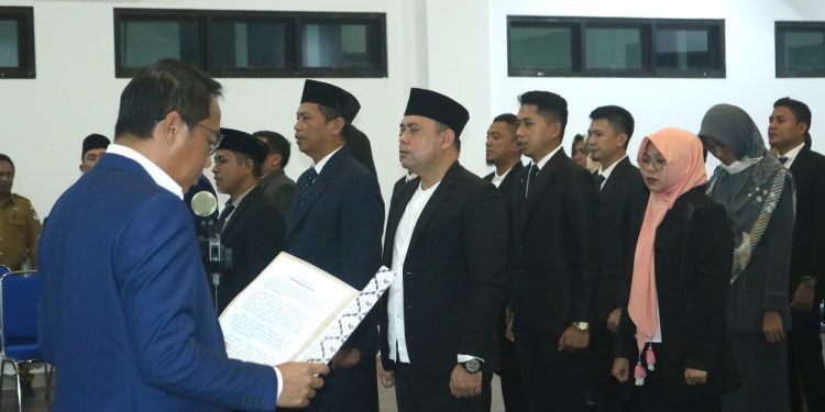 Bupati Sachrul Lantik Sejumlah Pejabat, Berikut Nama-namanya