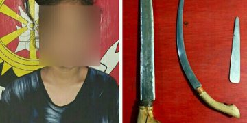 Lakukan Pengancaman dengan Sajam, Perempuan ini Dibekuk Tim Resmob Polres Bitung
