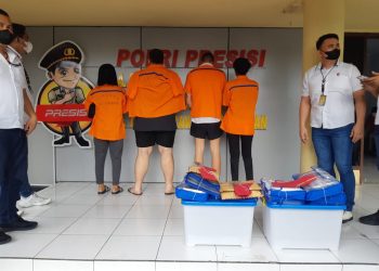 Polda Sulut Serahkan Tersangka Kasus Skimming Bank SulutGo ke Kejati