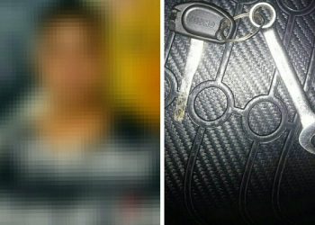 Aniaya Pakai Kunci Motor, AL Diamankan Resmob Polres Bitung