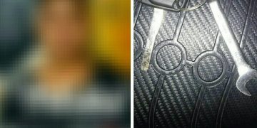 Aniaya Pakai Kunci Motor, AL Diamankan Resmob Polres Bitung