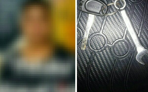 Aniaya Pakai Kunci Motor, AL Diamankan Resmob Polres Bitung