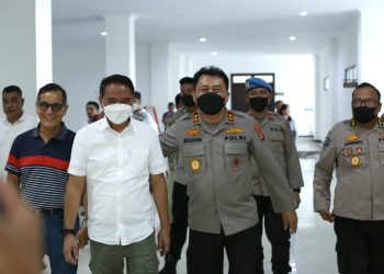 Bupati Sachrul Sambut Kunjungan Mantan Kapolda Sulut