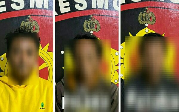 Tim Resmob Polres Bitung Amankan Terduga Pelaku Pencurian Barang Milik PT. Mobil Trans