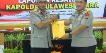 Usai Penyambutan Kapolda dan Serah Terima Pataka, Polda Sulut Gelar Laporan Kesatuan