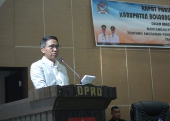 Hadiri Paripurna Penyampaian Ranperda APBD Boltim 2023, Ini yang Disampaikan Bupati Sachrul