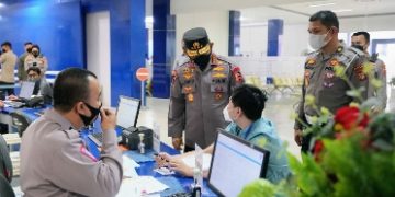 Kapolri Sidak Satpas SIM Polda Metro Jaya
