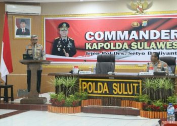 Commander Wish Kapolda Sulut Irjen Pol Setyo Budiyanto, ini Arahannya