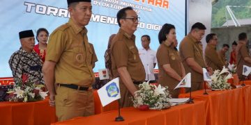 Bupati Bolsel Tandatangani MoU Program Smart City bersama BNI dan BSG