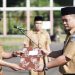 Gelar Apel Kerja Rutin, Bupati Bolsel Serahkan SK Plt Kepala Bapelitbangda