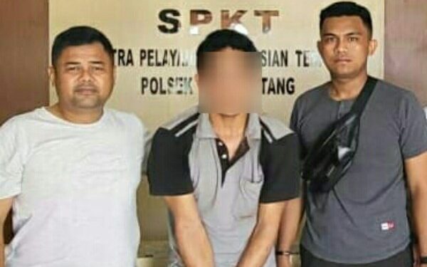 Ketahuan Mencuri Alat Musik Keyboard Milik Gereja, RK Diamankan di Polsek Bolangitang