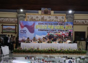 Wakapolri Pimpin Tactical Floor Game, Susun Strategi Pengamanan KTT G20 di Bal
