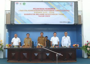 Bupati Sachrul Lantik LPPD Boltim