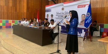 Wakili Wali Kota, Rafiqah Bora Buka Konferensi PWI ke III