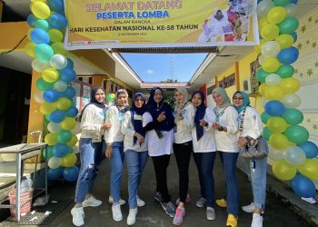 Acara Puncak HKN, Nakes Kotamobagu Jalan Sehat dan Senam Zumba