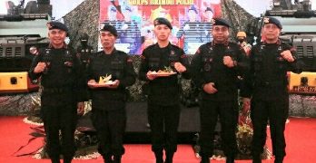 Polda Sulut Gelar Syukuran HUT ke-77 Korps Brimob Polri