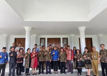 Tatong Bara Terima Kunjungan Kerja BKSAUA Sulut