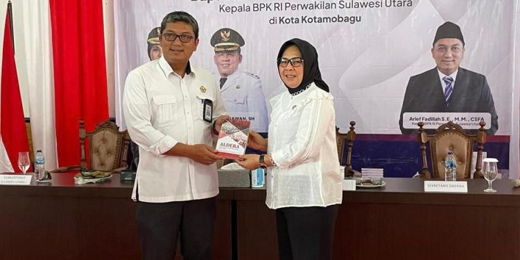 Tatong Bara Terima Kunjungan Kepala BPK Perwakilan Sulut