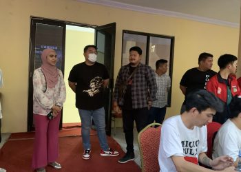 Didampingi Mitha Mokodompit, Rio Dondokambey Pantau Cabor Esport