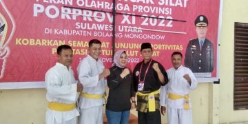 Atlet Pencak Silat Sumbang 7 Medali di Ajang Porprov ke XI Sulut 2022