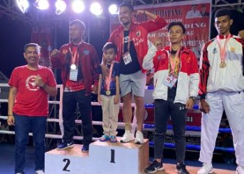 Cabor Kickboxing Berakhir, Kotamobagu Bawah Pulang 12 Medali