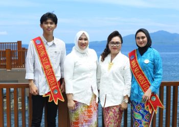 Ketua TP PKK Boltim Hadiri Festival Bunaken