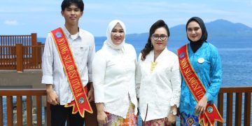 Ketua TP PKK Boltim Hadiri Festival Bunaken