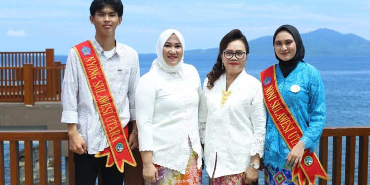 Ketua TP PKK Boltim Hadiri Festival Bunaken