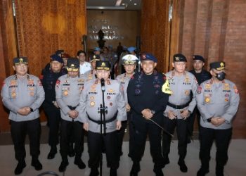Polri Gelar Latihan Pengamanan KTT G20 di Bali