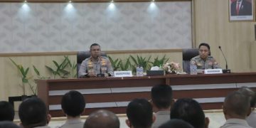 Arahan Wakapolda Sulut kepada Perwira Sespimmen 62, Sespimma 47 dan SIP 51