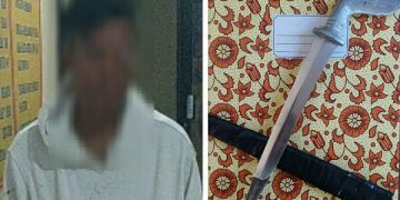 Dipergoki Warga Lakukan Pencurian, Pria Pembawa Sajam ini Diamankan Polsek Singkil