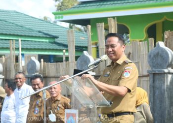Bupati Sachrul Pimpin Apel Kerja di Kecamatan Kotabunan