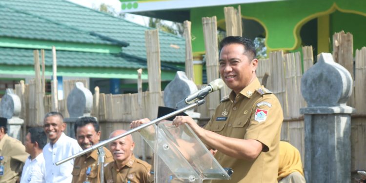 Bupati Sachrul Pimpin Apel Kerja di Kecamatan Kotabunan